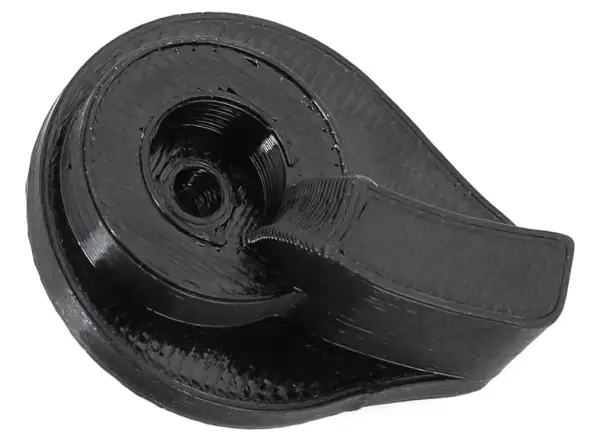 Bafanf control lever of integrated battery cover holder