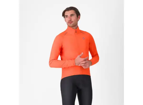 Castelli Emergency 3 Rain Jacket men's jacket Brilliant Orange