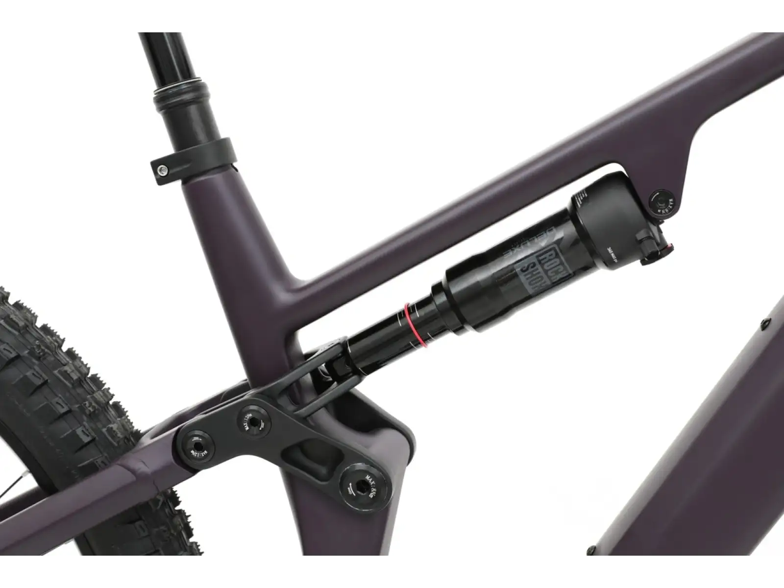 Apache Eagle 2 Avinox 800 Wh purple full suspension e-bike