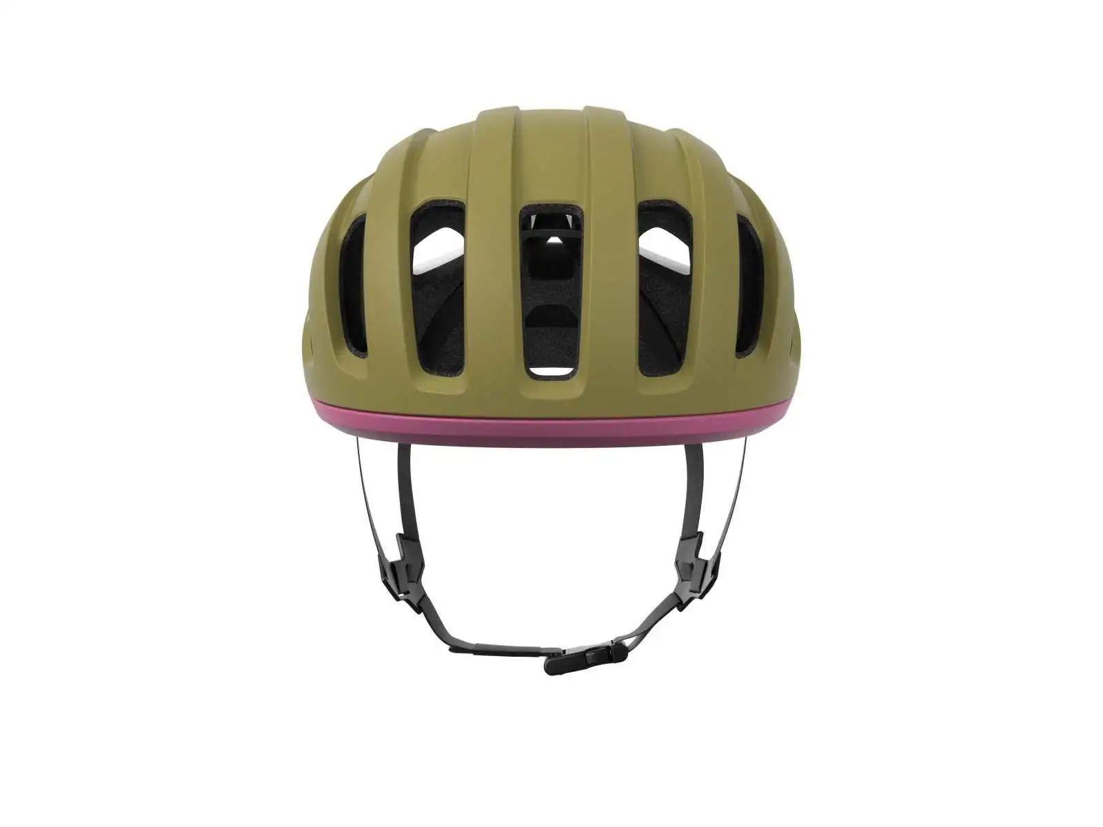 POC Amidal road helmet Olivine Green Matt/Thulite Pink Matt