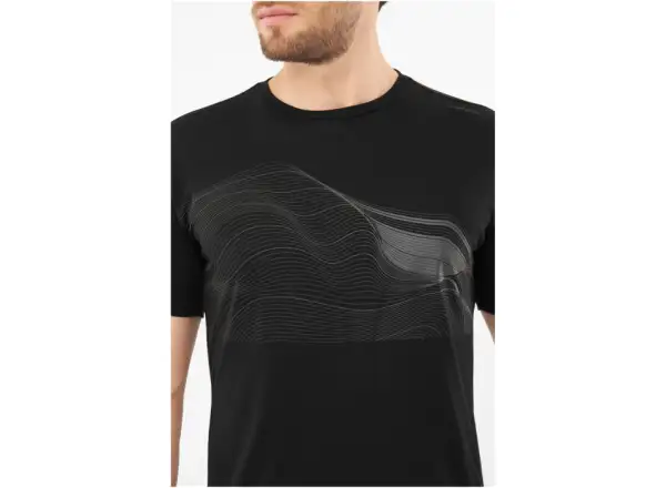 Viking Morain men's T-shirt short sleeve Black