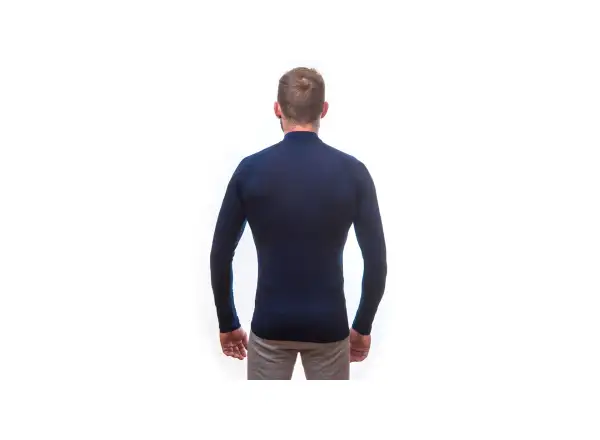 Sensor Merino Active men's long sleeve shirt Deep Blue