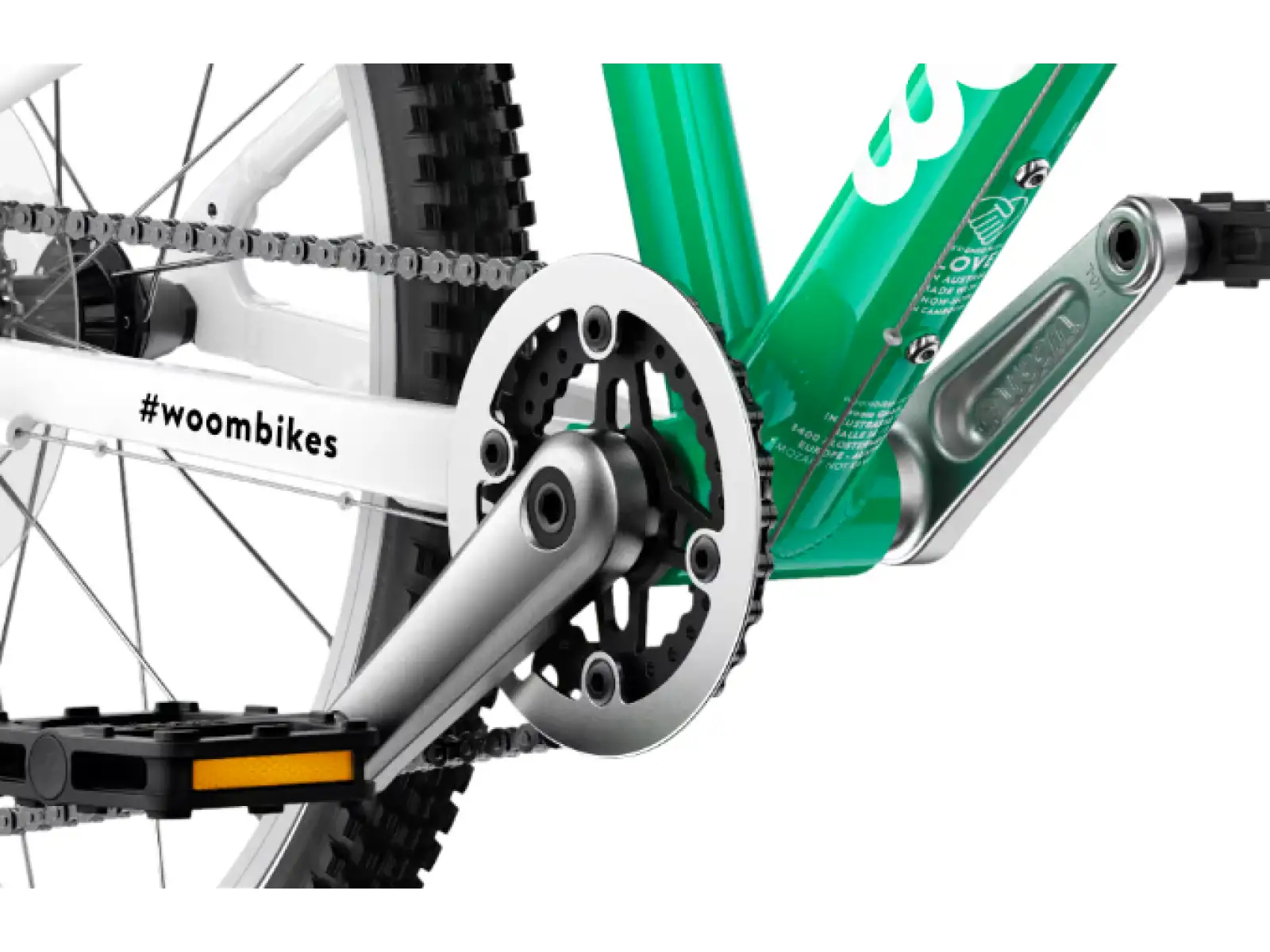 Woom 6 Mint Green 26 children's bike