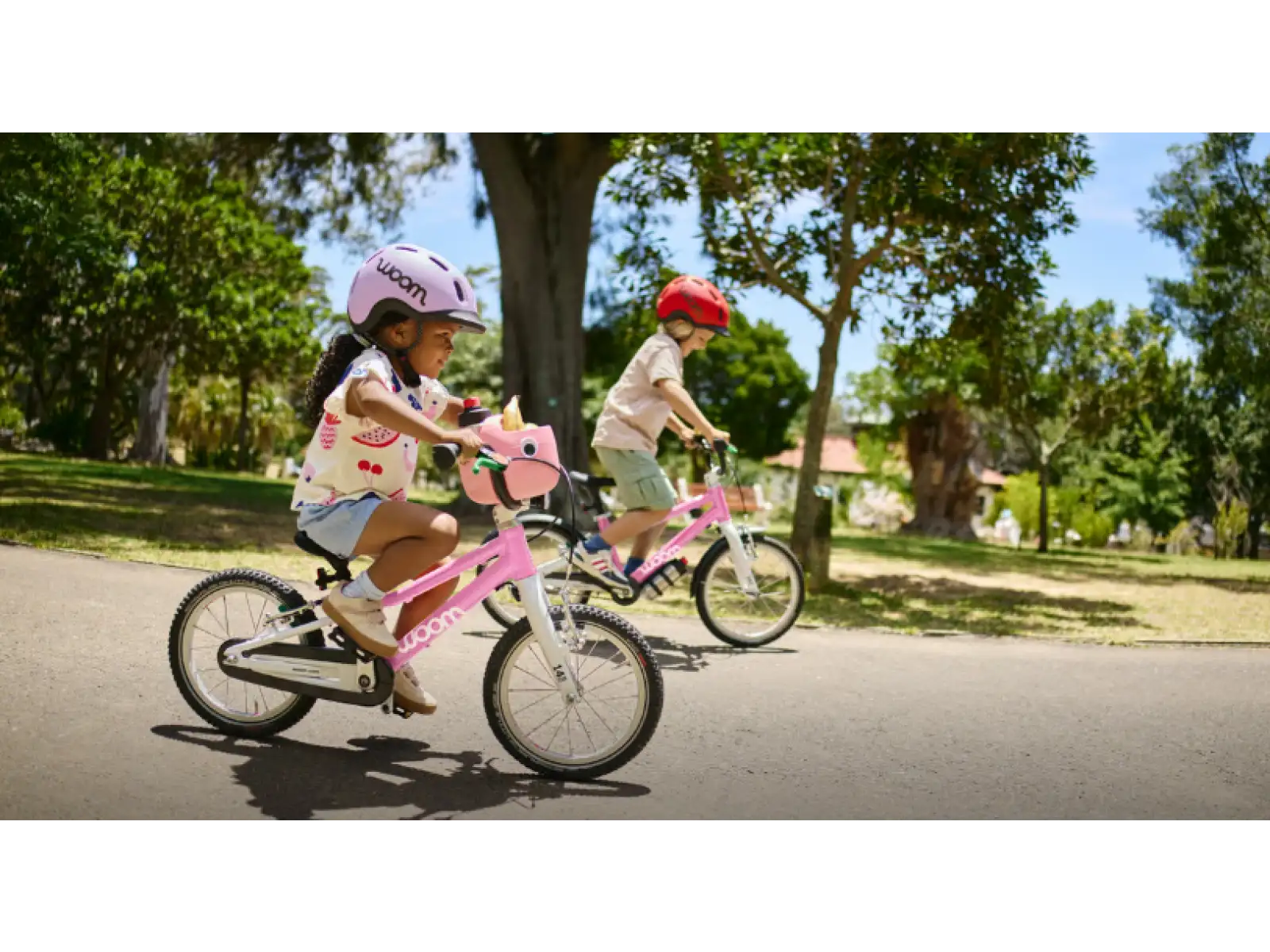 Woom Go 3 children's bike 16" Powder Pink