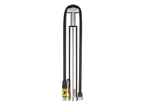 Lezyne Micro Floor Drive HV pump silver/hi-gloss