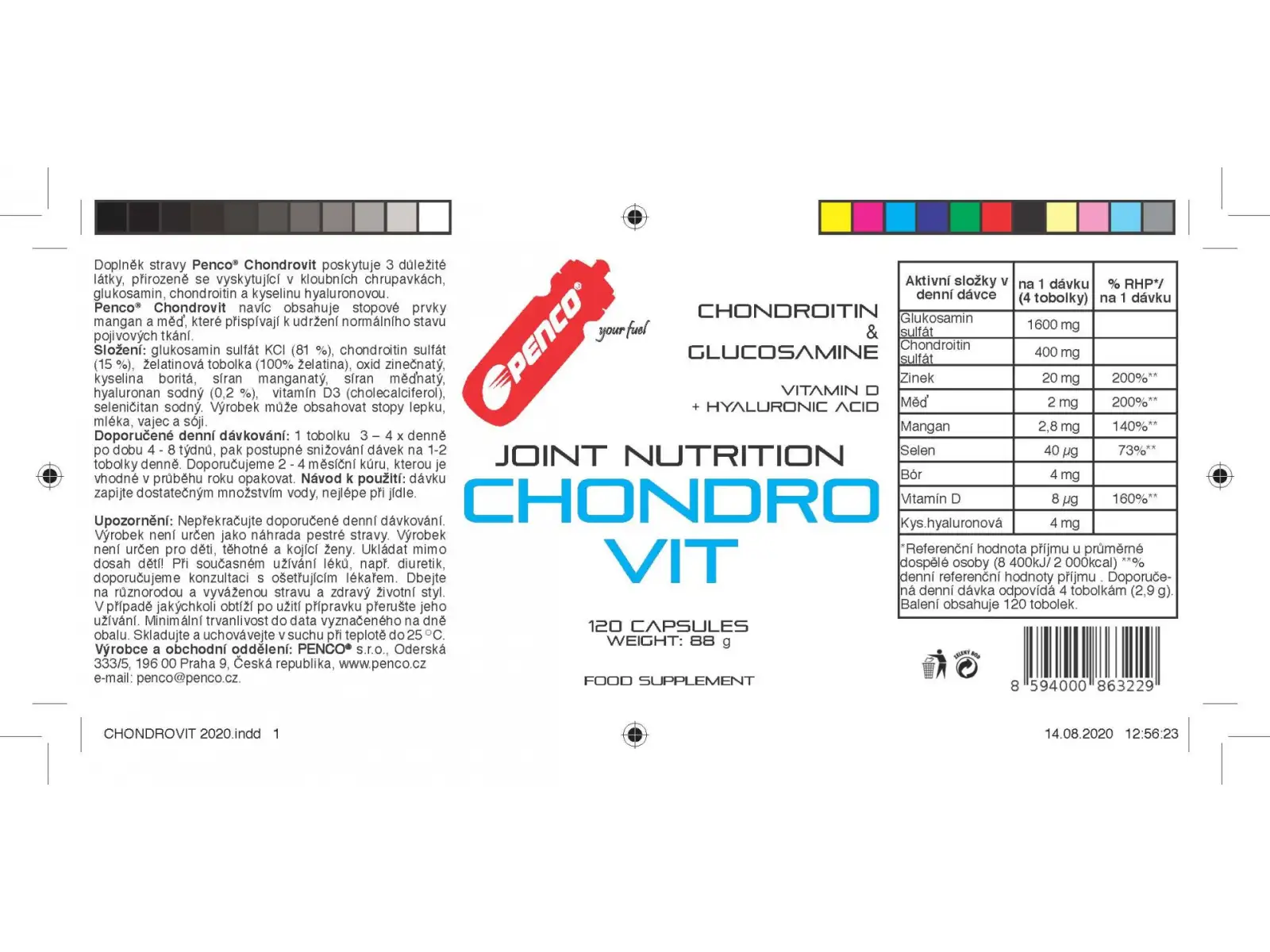 Penco Chondrovit joint nutrition