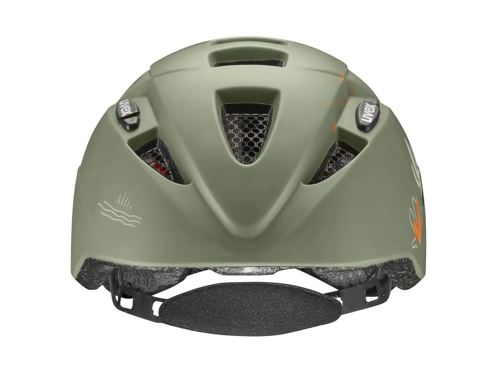 Uvex Kid 2 CC children's helmet Sage Green Dino Matt