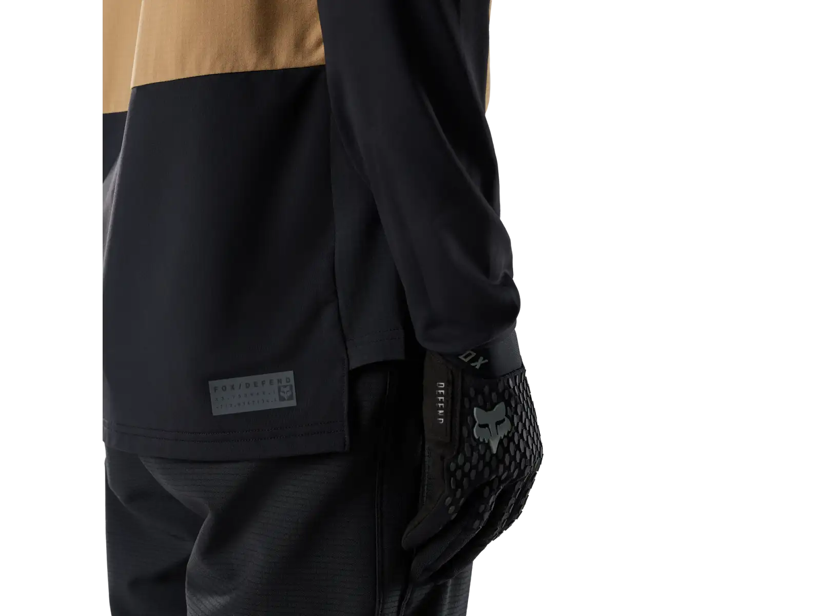 Fox Defend Thermal men's jersey long sleeve Brown Sugar