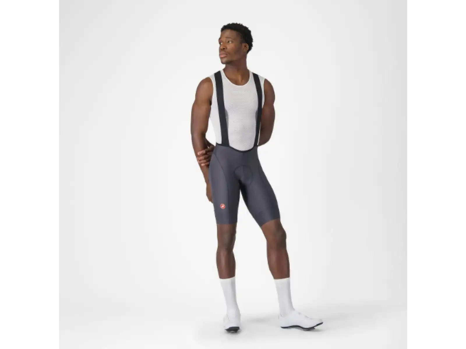 Castelli Competizione 2 men's bib shorts Dark Gray