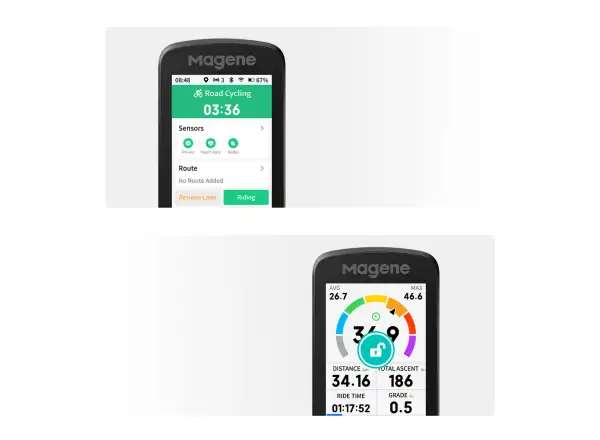 Magene C606 V2 GPS bike computer