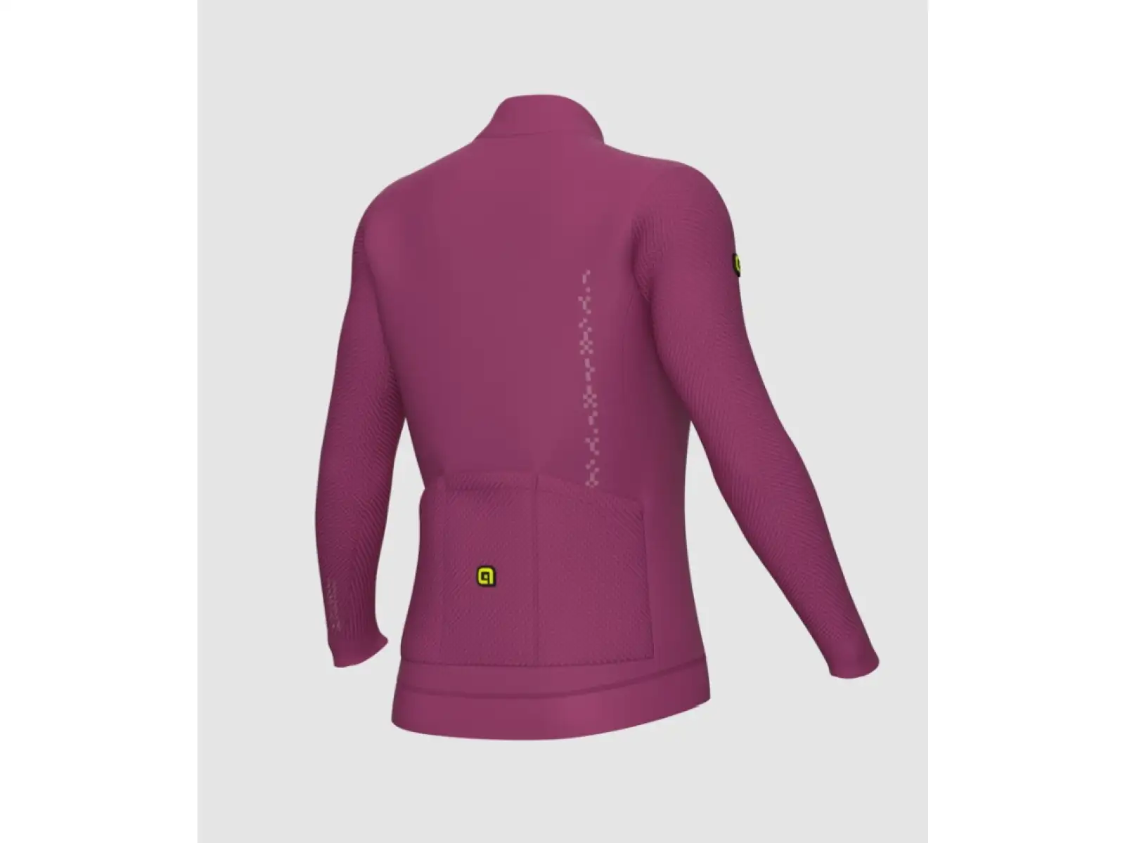 Alé PR-E Follow ME 2.0 women's insulated jersey long sleeve Raspberry