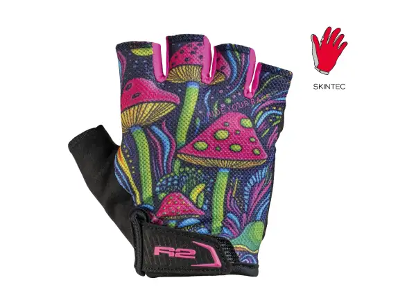 R2 Mistral children's cycling gloves pink