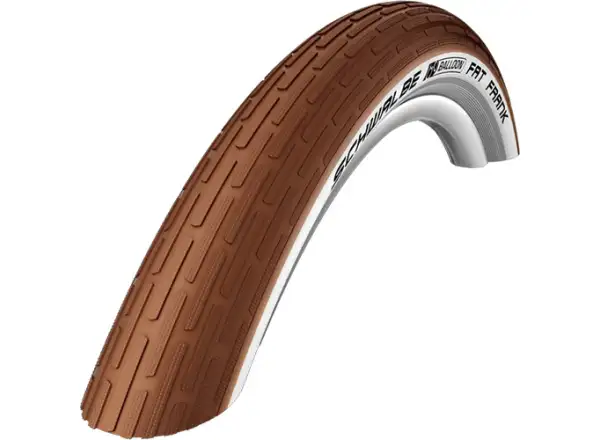 Schwalbe Fat Frank KevlarGuard 26x2,35" MTB wire tire Brown-WhiteWall
