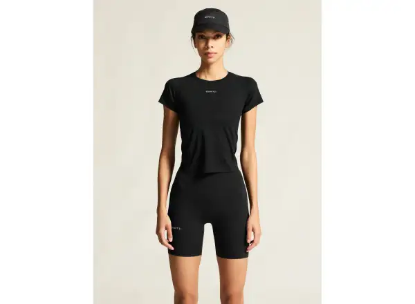 Craft Hypervent Cropped women's T-shirt black