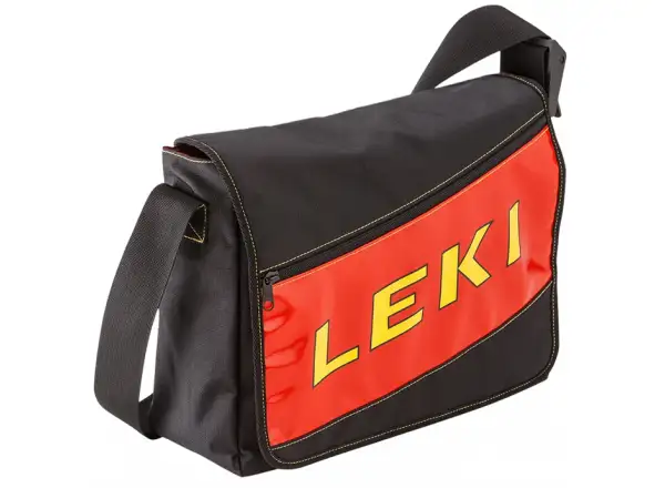 Leki Messenger bag black/red