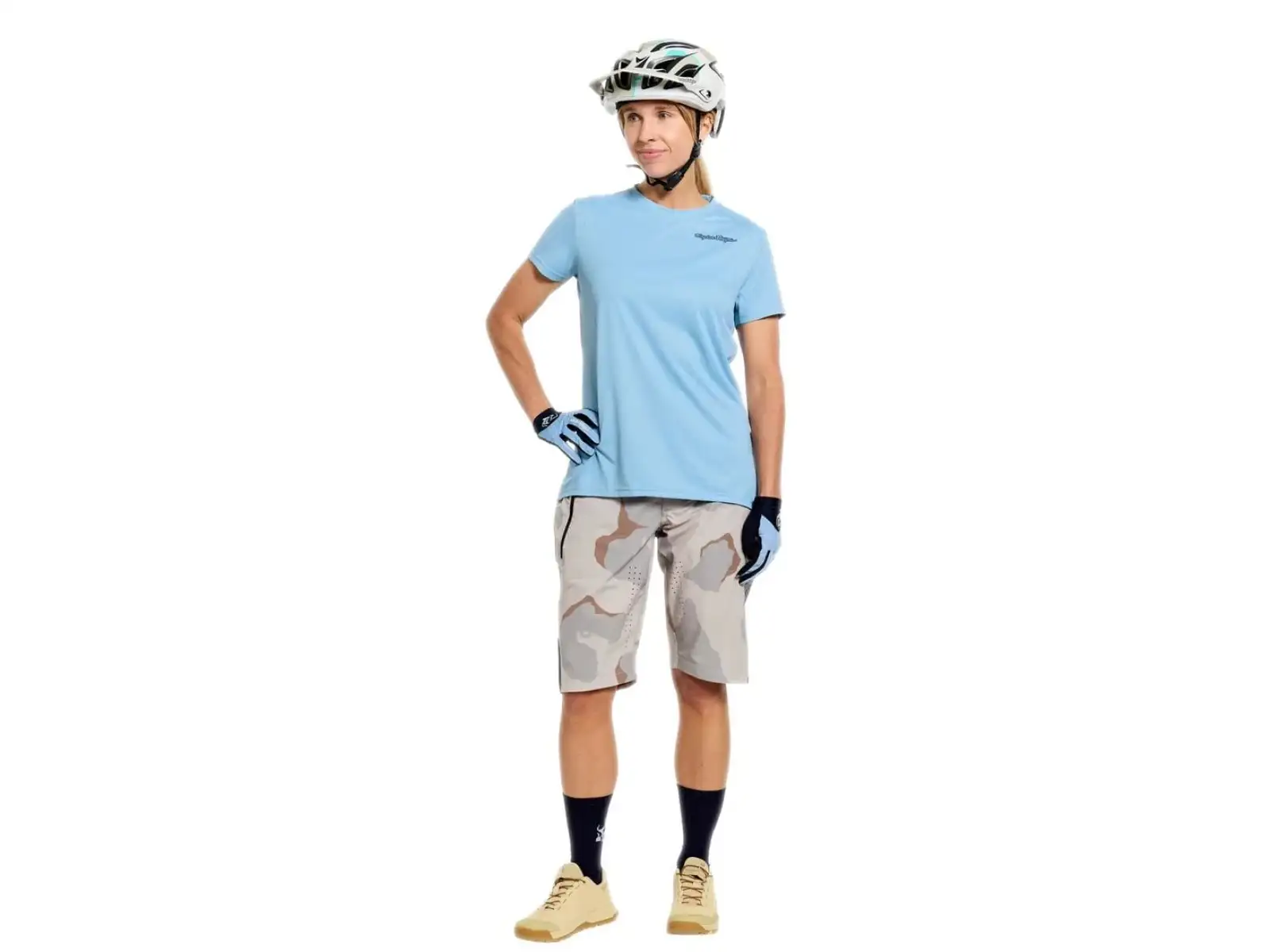 Troy Lee Designs Lilium Pro women's shorts Flow Camo Pumice