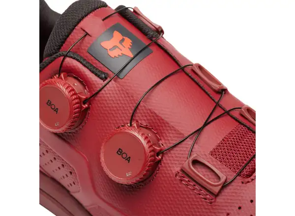 Fox Union Boa MTB men's cycling shoes Red
