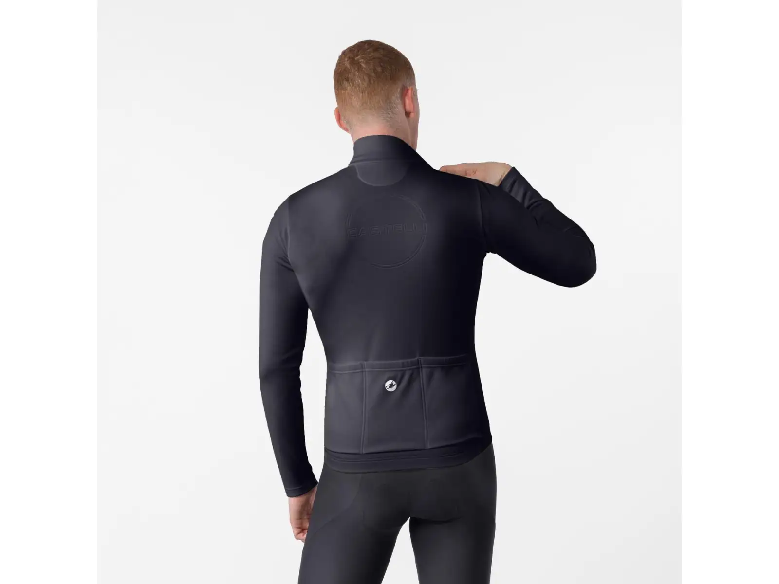 Castelli Competizione Thermal men's jersey long sleeve Black