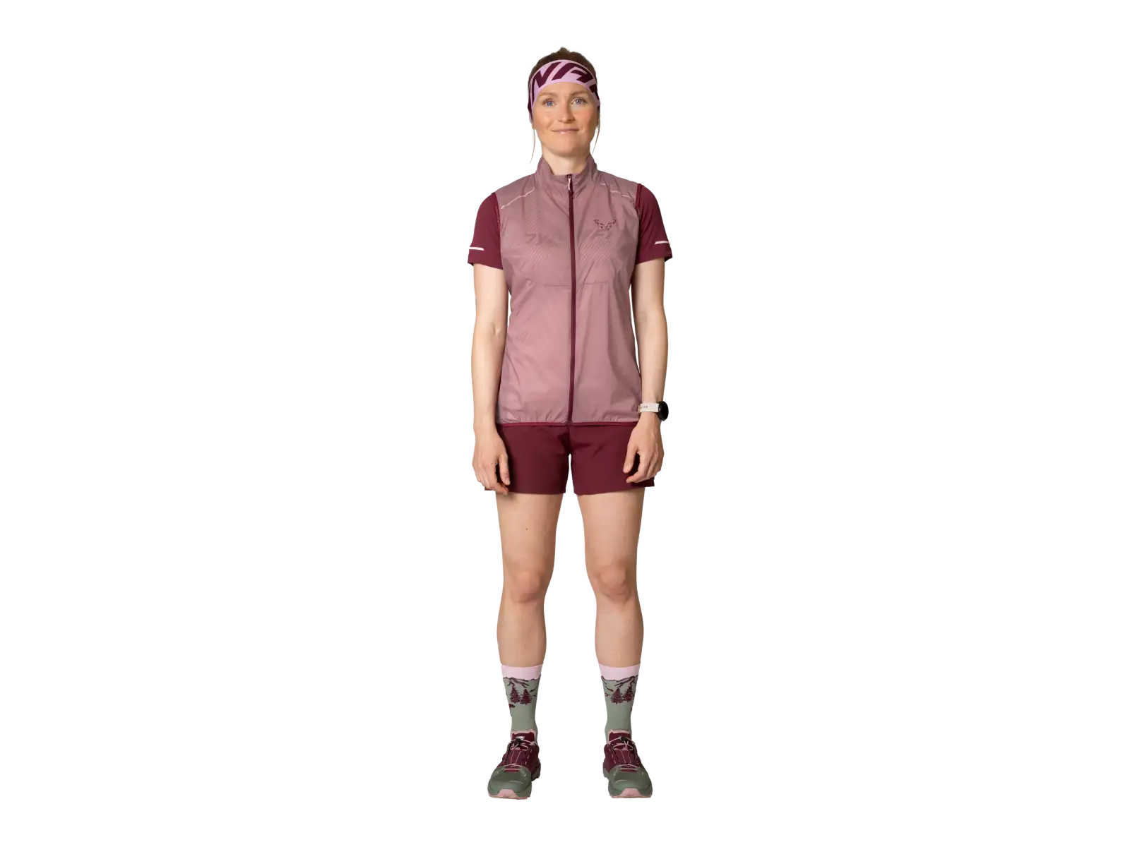 Dynafit Vert Wind women's vest Mokarosa