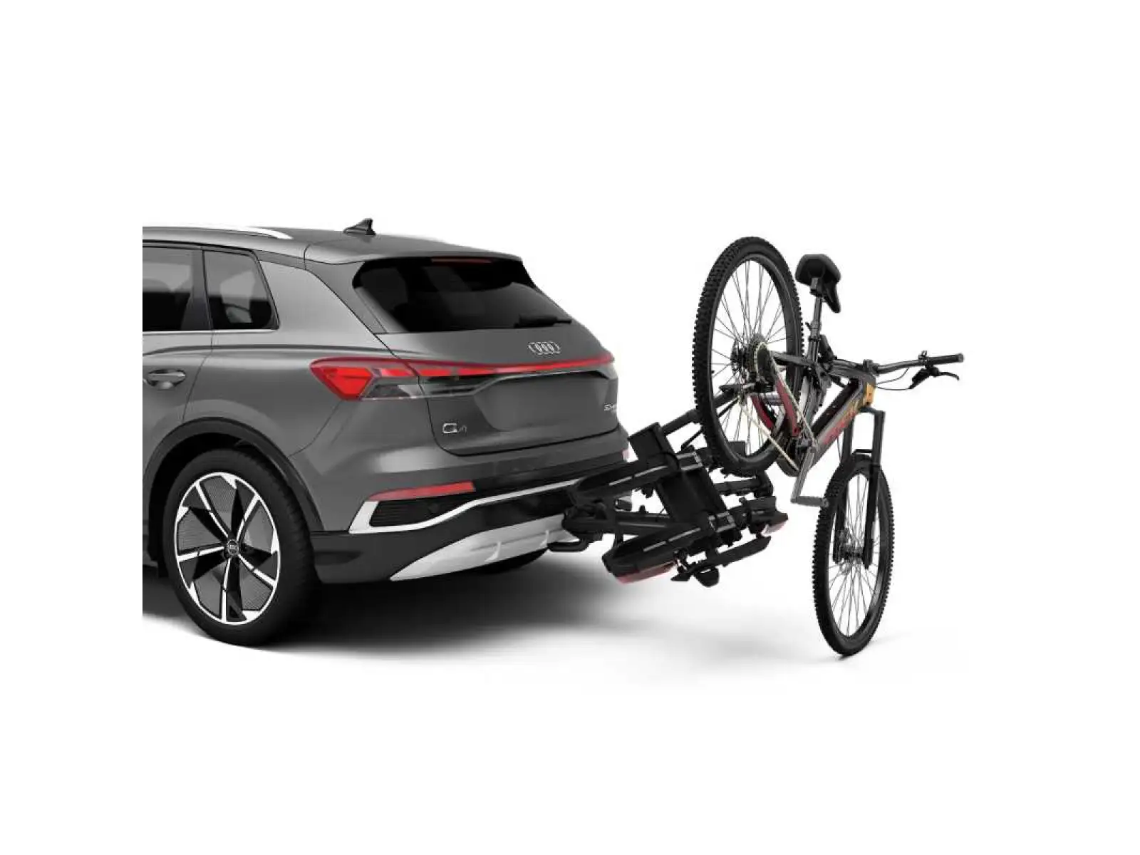 Thule Epos carrier on towbar for 3 bikes