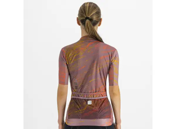 Sportful Cliff Supergiara women's jersey short sleeve mauve