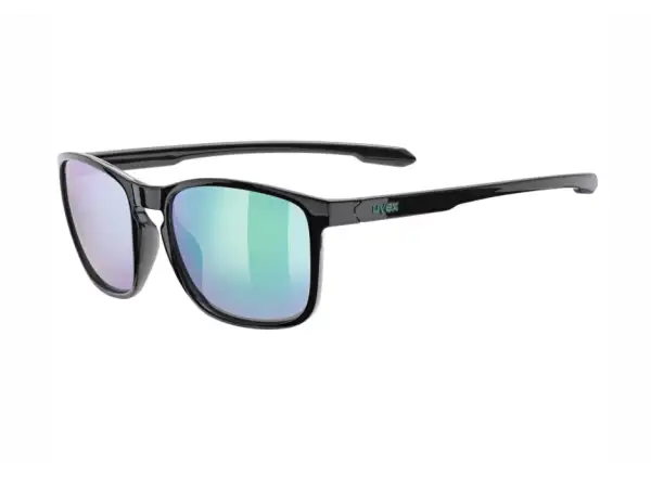 Uvex LGL 52 glasses Black/Mirror Green