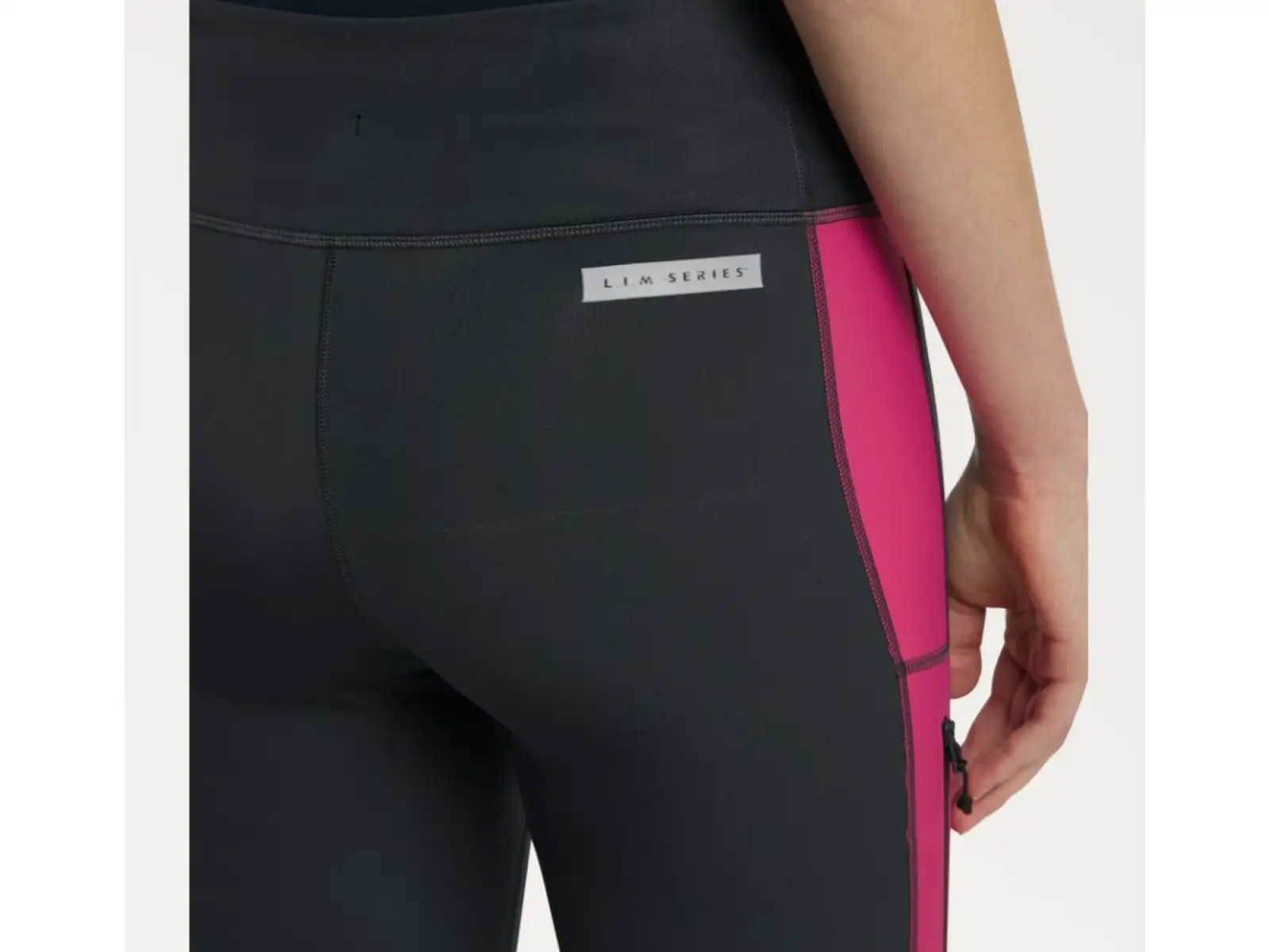 Haglöfs L.I.M Winter women's stretch pants dark grey/pink