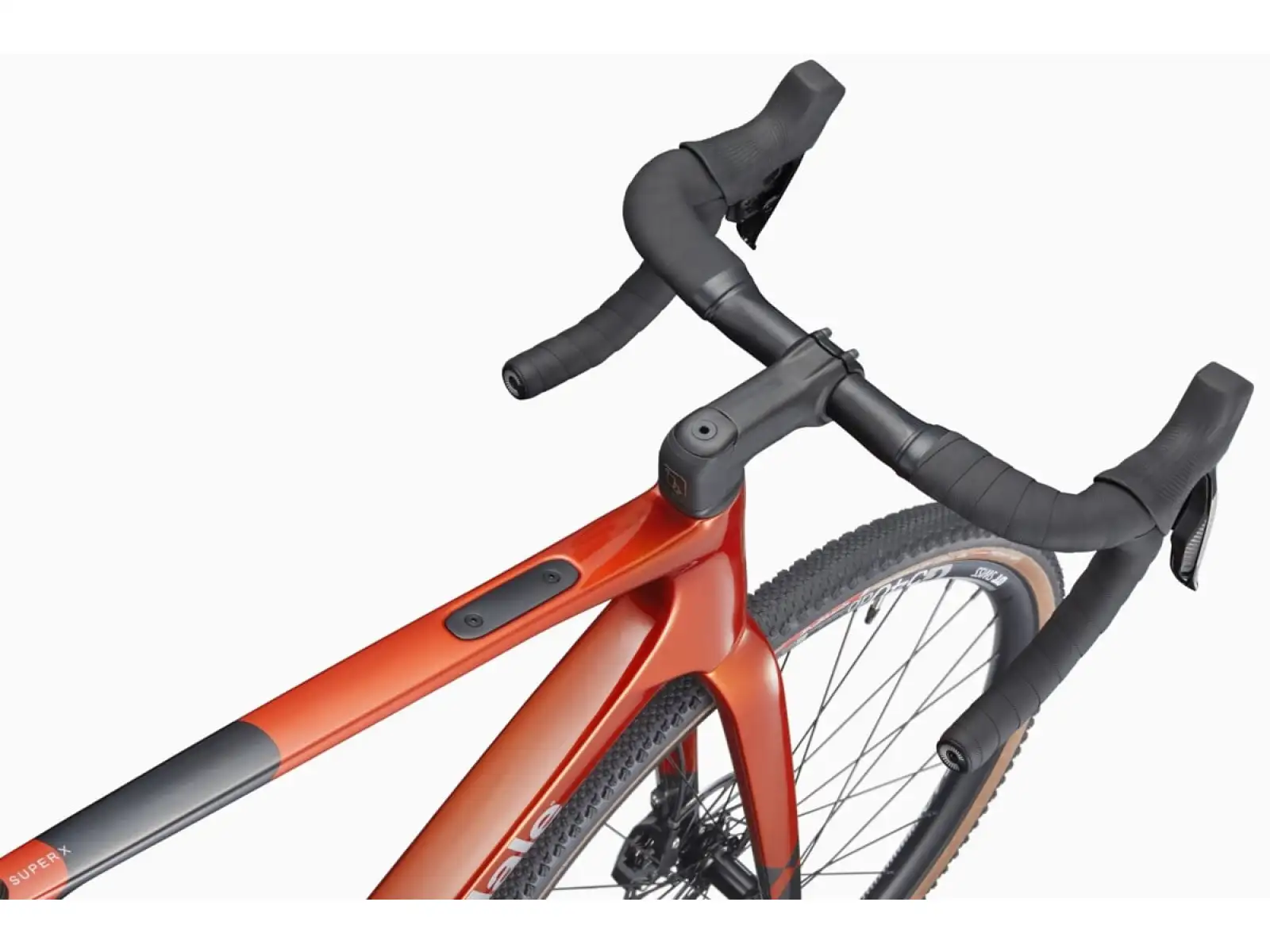 Cannondale SuperX 4 AXS gravel bike Flame Orange