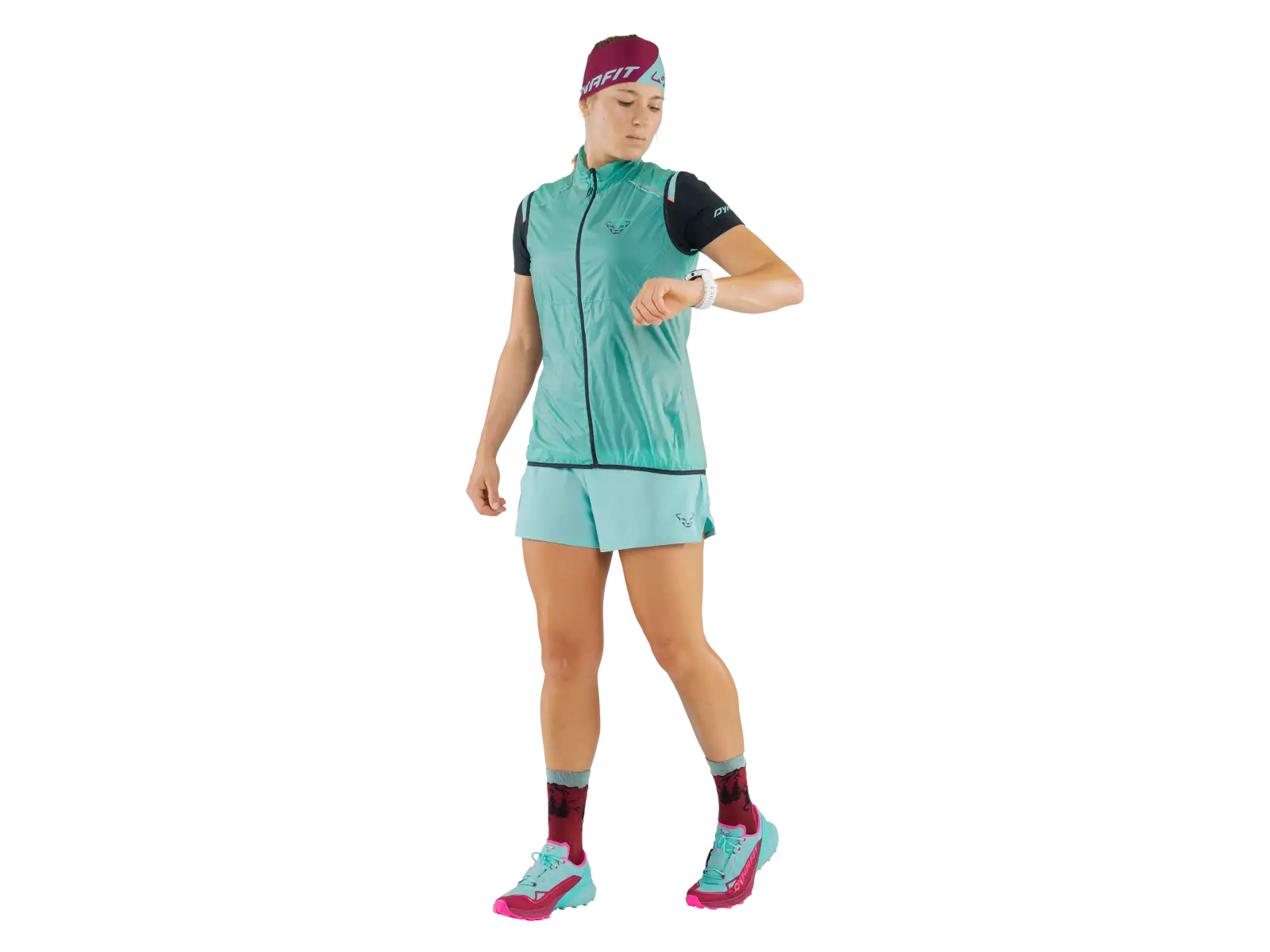 Dynafit Vert Wind women's vest Marine Blue