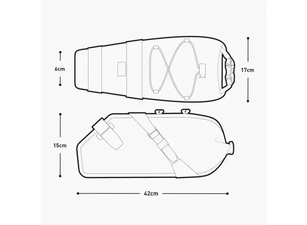 Evoc Seat Pack Ultra WP 7 saddle bag Black