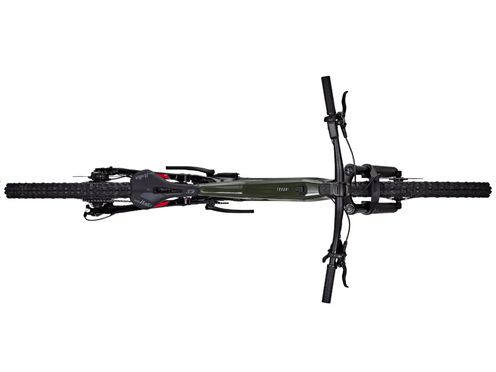 Focus Thron2 6.7 full-suspension e-bike 600 Wh Urbangreen / Magicblack