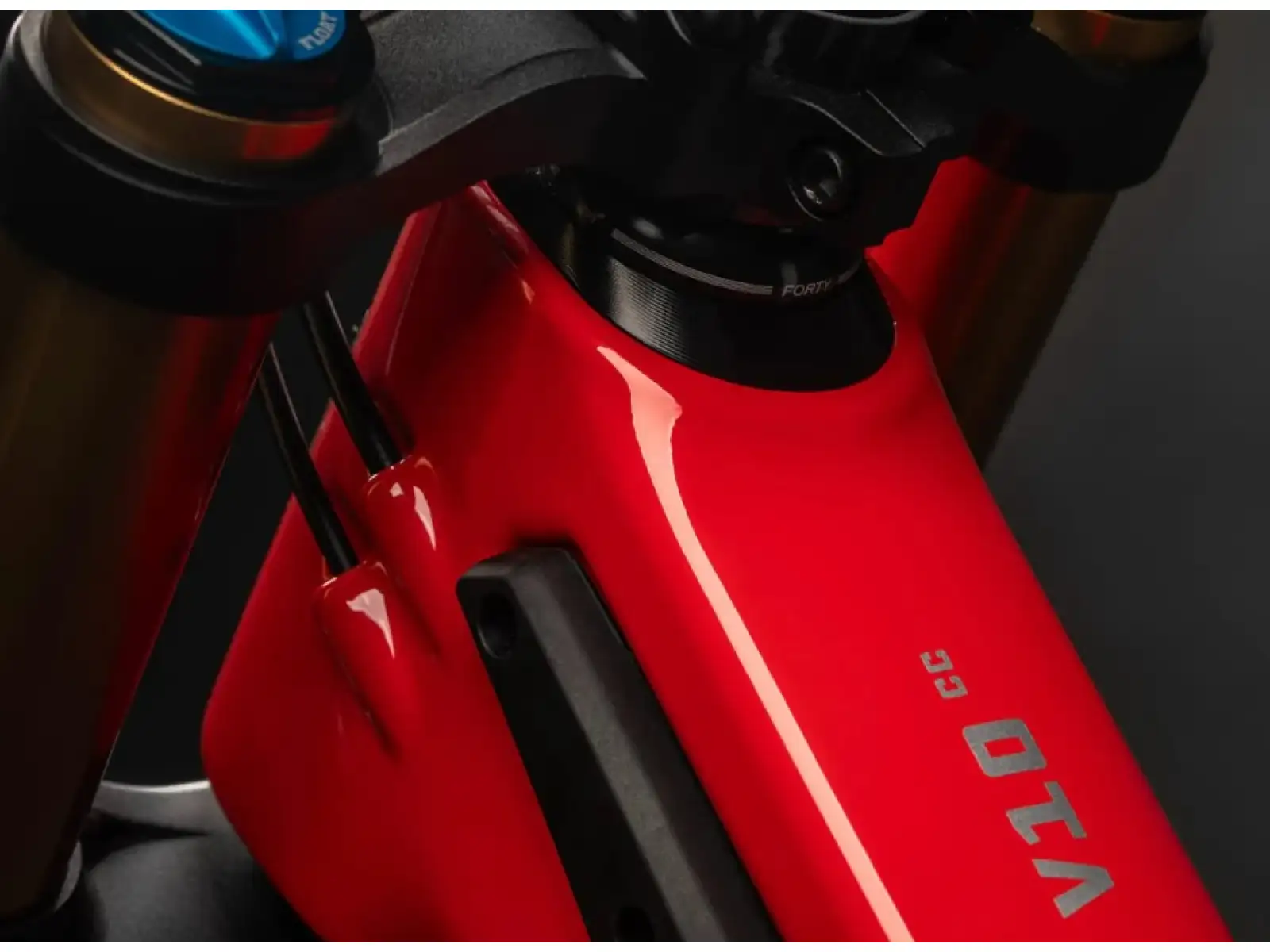 Santa Cruz V10 8 CC MX 24 downhill frame Red Factory size L