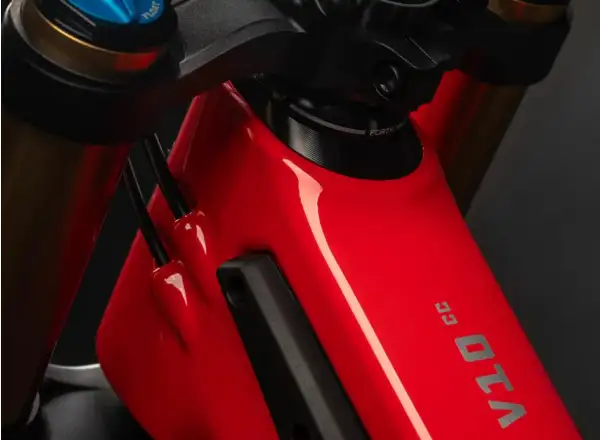 Santa Cruz V10 8 CC MX 24 downhill frame Red Factory size L