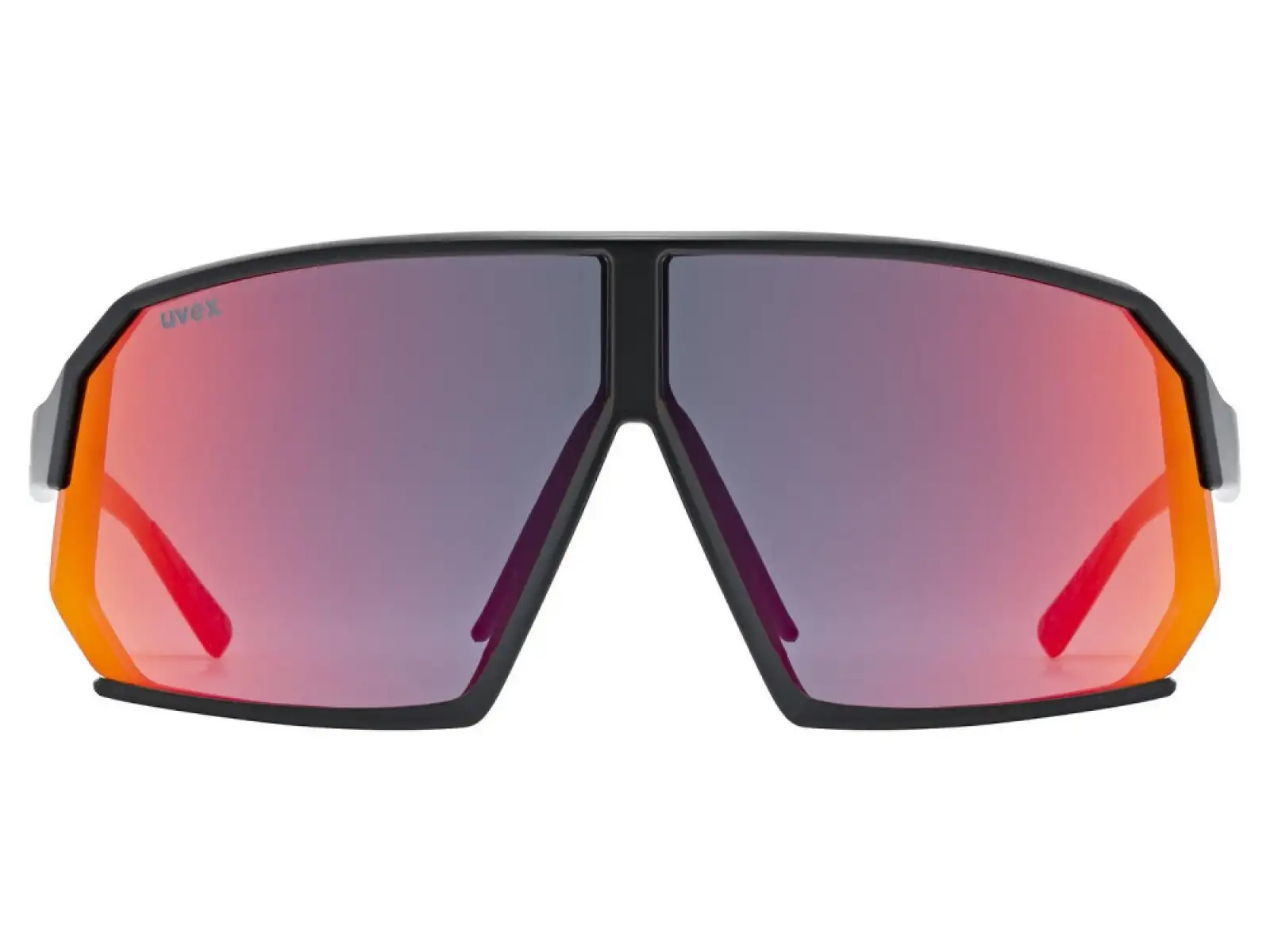 Uvex Sportstyle 237 glasses Black Matt/Mirror Red