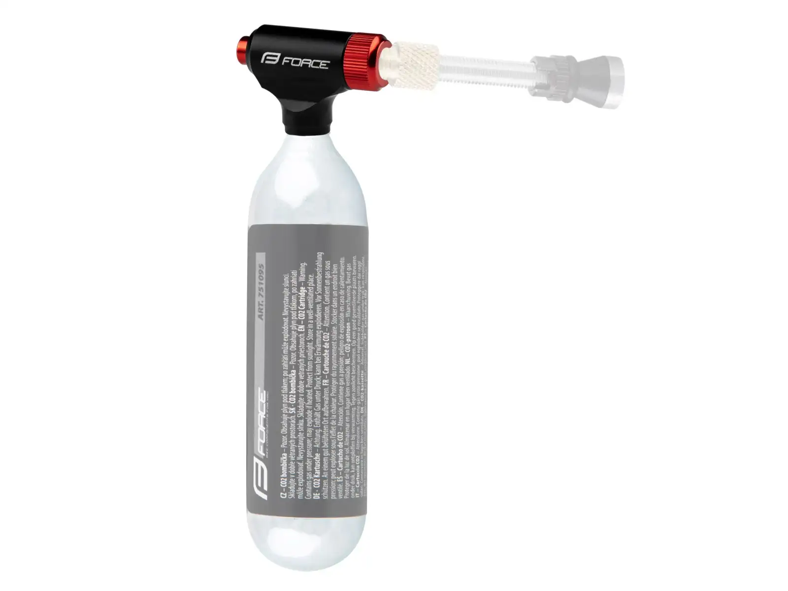 Force Puff 3.0 aluminum inflator for CO2 cartridge