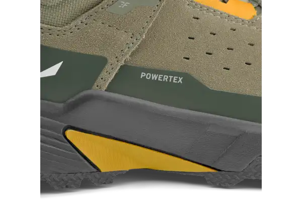 Salewa Pedroc 2 Leather MID PTX men's shoes Faded Green/Dark Olive