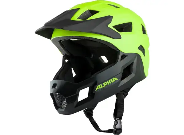 Alpina Rupi children's helmet Be Visible Matt
