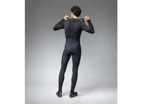 Alé R-EV1 Speedfondo Plus men's winter bib tights with pad Black