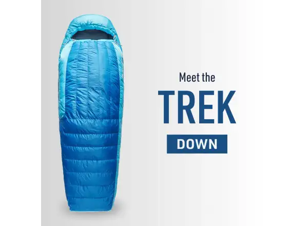 Sea To Summit Trek Down sleeping bag -1C Regular Snorkel Blue