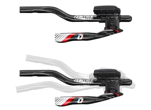 ControlTech Time Zone Aerobar carbon handlebars black