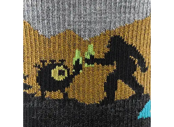 Darn Tough Close Encounters Micro Crew Midweight Cushion men's socks Charcoal