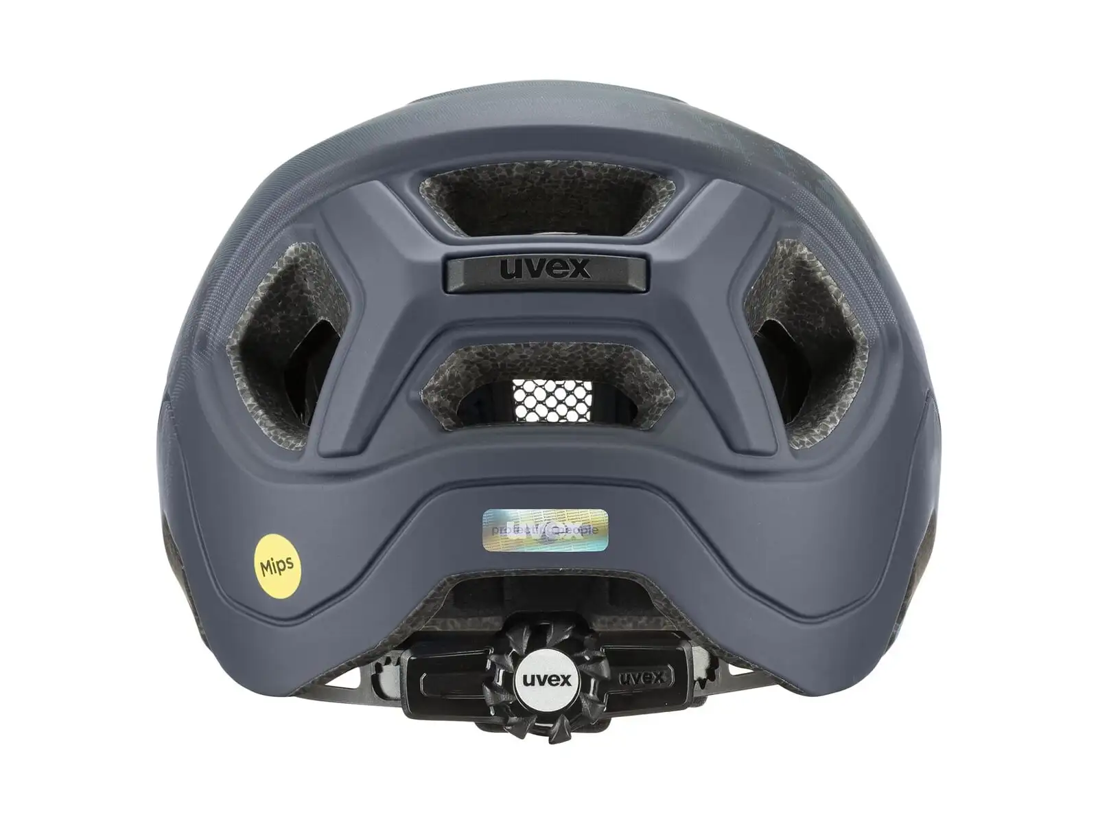Uvex React JR. Mips helmet Azure/Deep Space Matt