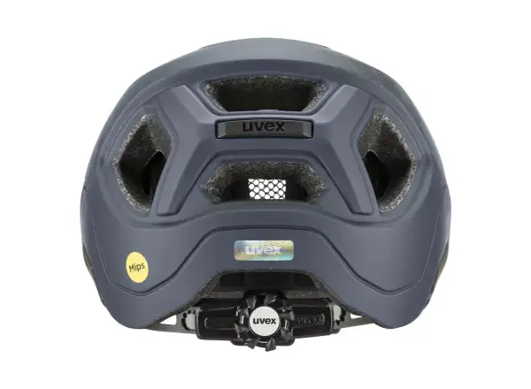 Uvex React JR. Mips helmet Azure/Deep Space Matt