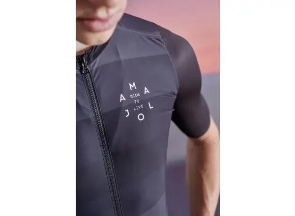 Maloja CampoM. men's jersey short sleeve Moonless