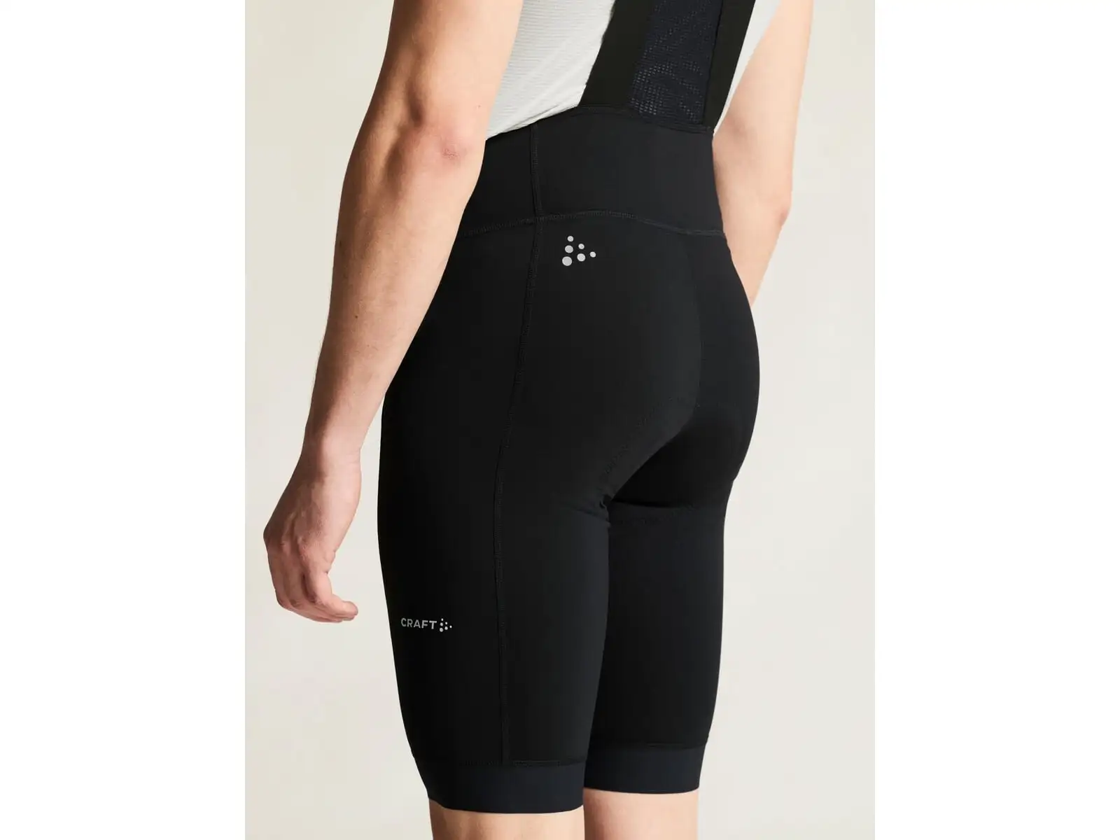 Craft Endur Cargo Bib C3 men's shorts with chamois black