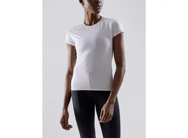 Craft Pro Dry Nanoweight women's shirt short sleeve white