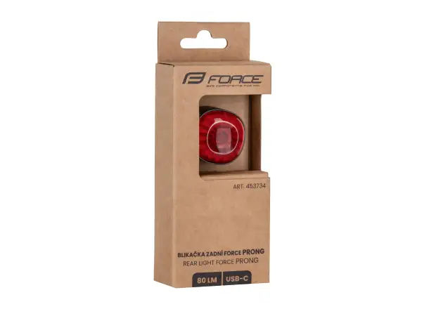 Force Prong rear bike light USB