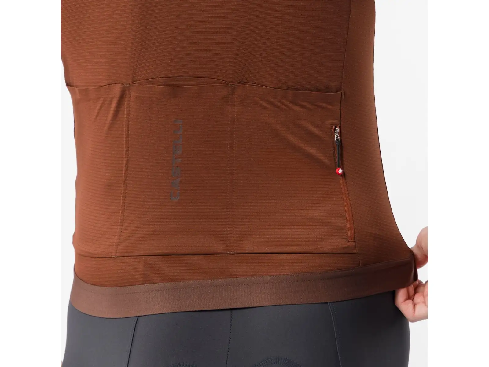 Castelli Espresso 2 men's jersey short sleeve Deep Mocha