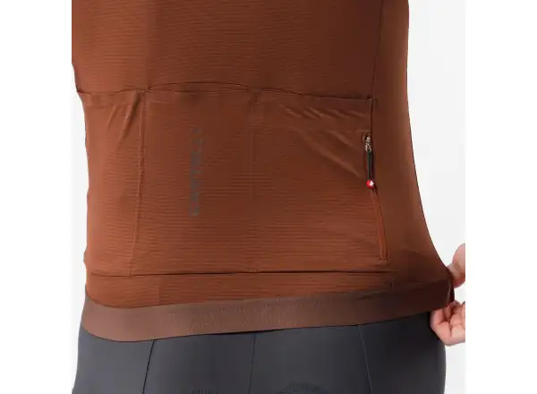 Castelli Espresso 2 men's jersey short sleeve Deep Mocha