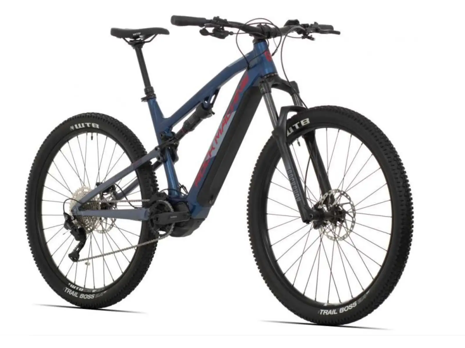 Rock Machine Blizzard INT e30-29 Matt Metalic Blue/Red full-suspension e-bike